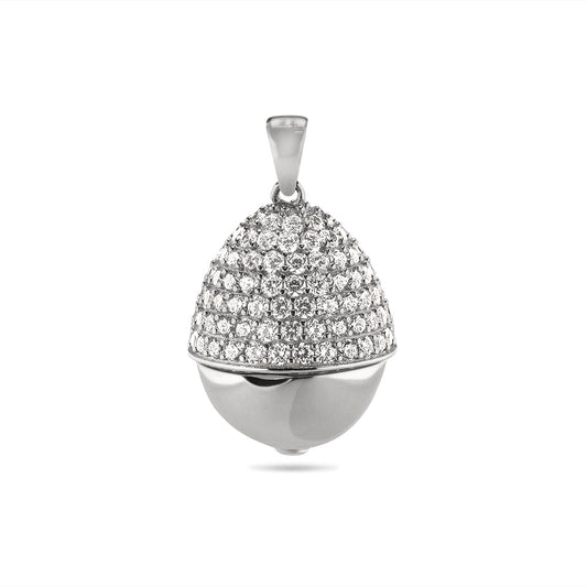 Ashanger Fabergé ei, waar as en haar in verwerkt wordt