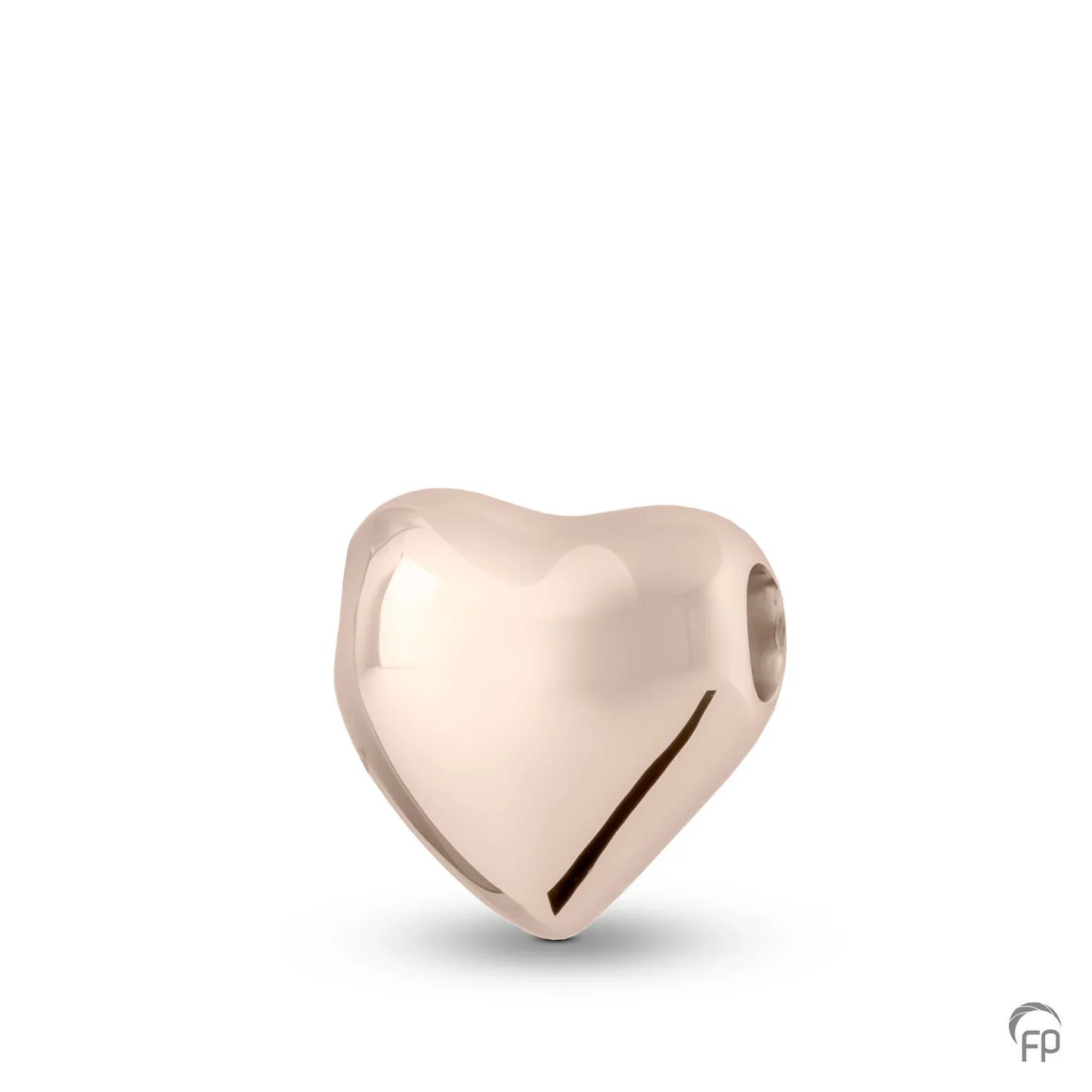 Hanger in hartvorm,de ashangers uit deze collectie gedenksieraden zijn eenvoudig zelf te vullen en te bestellen in zilver, geelgoud en witgoud