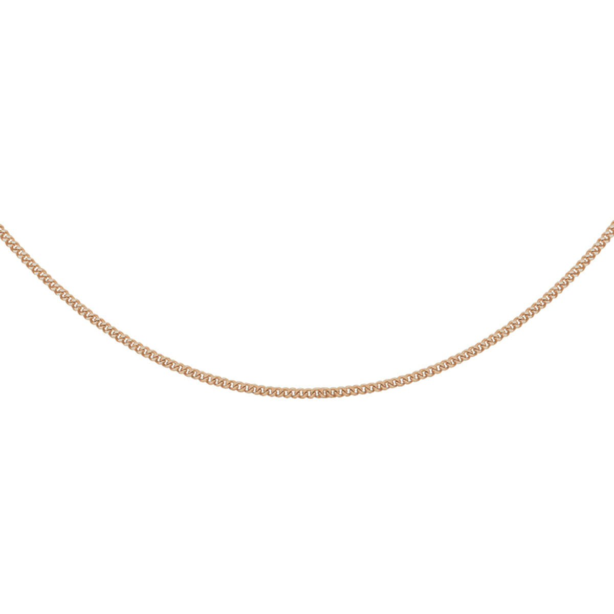 Roségouden collier gepolijst met gourmette schakel gediamanteerd. Een exclusief collier met een trendloos design