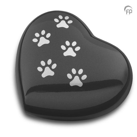 Deze orginele metalen mini urn is gemaakt van hoogwaardige materialen zoals messing en aluminium, voorzien van een laklaag.