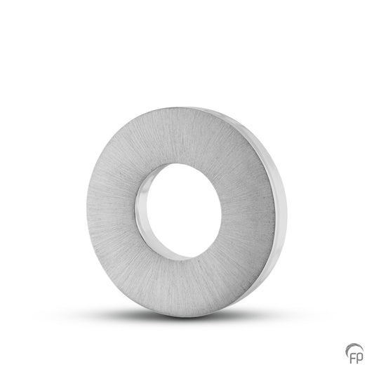 Ronde ashangers uit deze collectie gedenksieraden zijn eenvoudig zelf te vullen en te bestellen in zilver 925 sterling, geelgoud en witgoud.