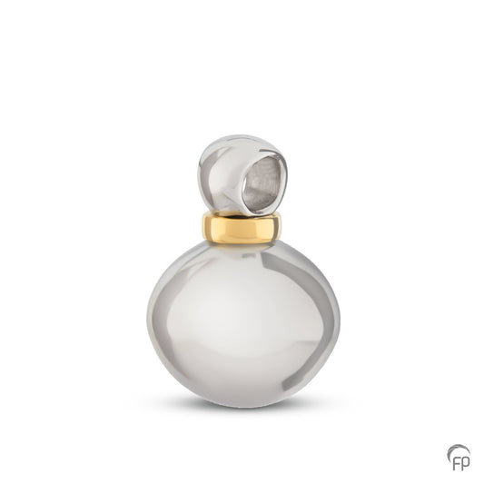 De ashanger uit deze collectie gedenksieraden is zeer gevarieerd en eigentijds ontworpen. De ashanger is eenvoudig zelf te vullen en te bestellen in zilver 925 sterling, geelgoud en witgoud.