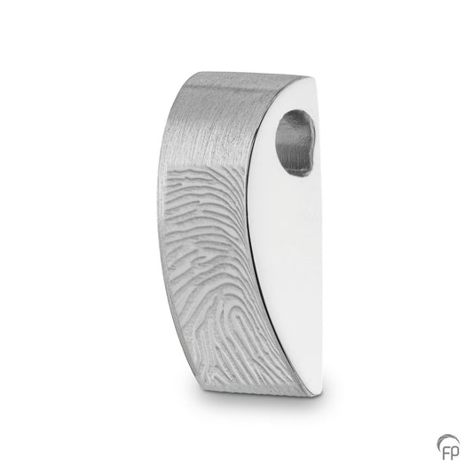 Ashanger met vingerafdruk als gedenksieraad