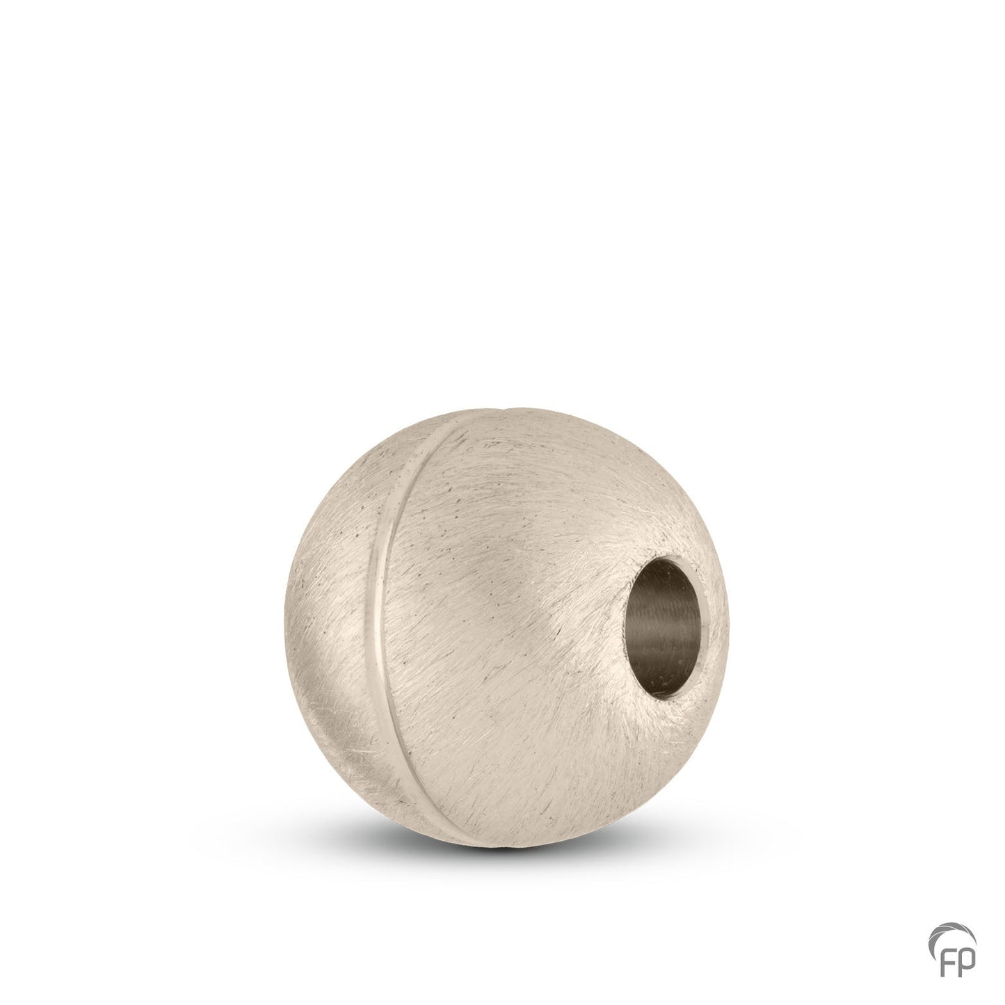 Bolvormige hanger, de ashangers uit deze collectie gedenksieraden zijn eenvoudig zelf te vullen en te bestellen in zilver 925 sterling, geelgoud en witgoud.