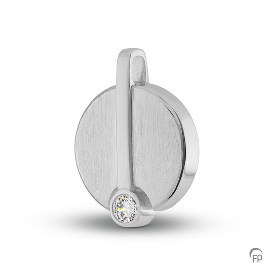 De ashanger uit deze collectie gedenksieraden is zeer gevarieerd en eigentijds ontworpen. De ashanger is eenvoudig zelf te vullen en te bestellen in zilver 925 sterling, geelgoud en witgoud.