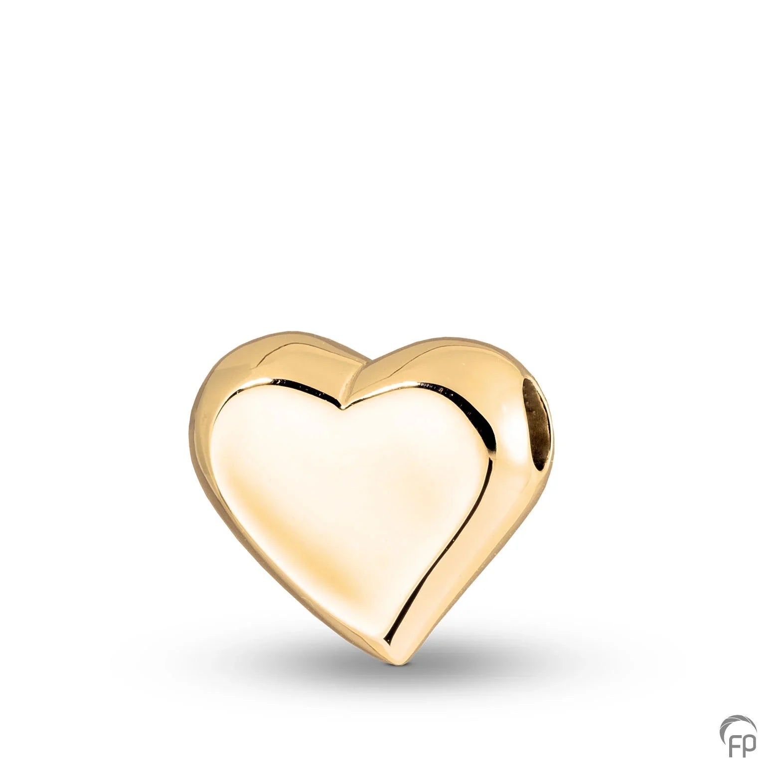 Hanger in hartvorm,de ashangers uit deze collectie gedenksieraden zijn eenvoudig zelf te vullen en te bestellen in zilver, geelgoud en witgoud