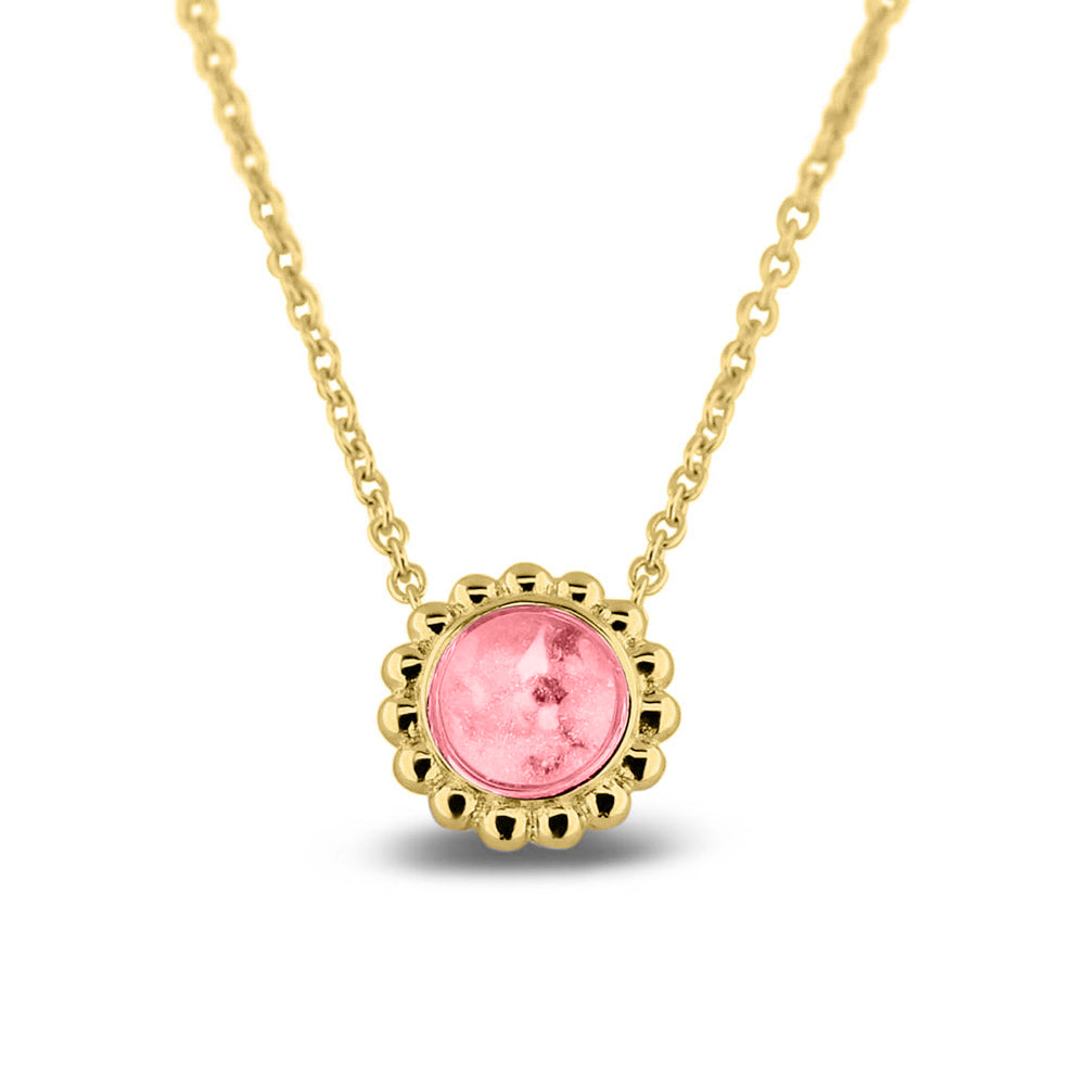 Ashanger, gedenksieraad, waar as en haar in verwerkt wordt. Soft