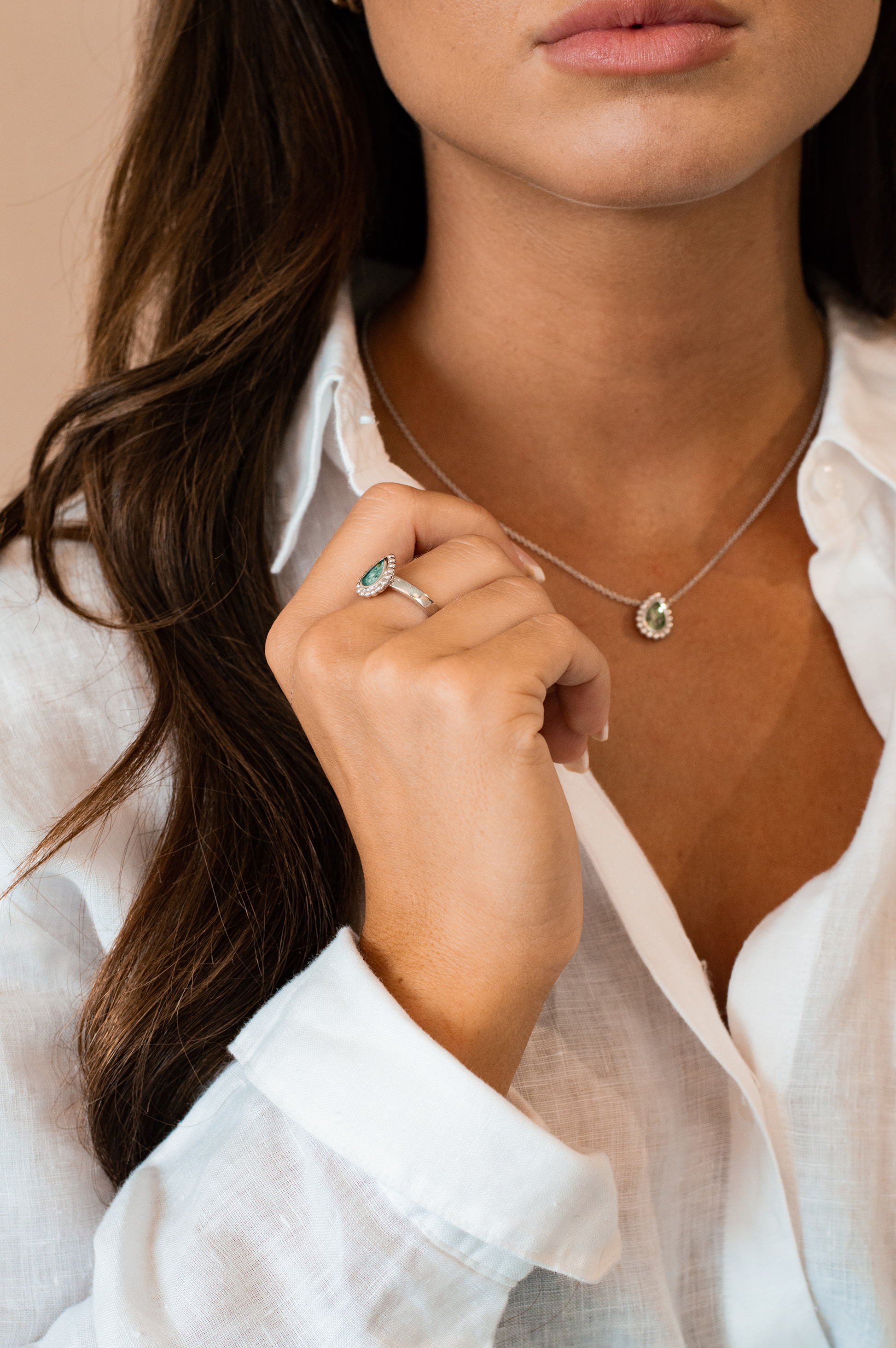 Ashanger, gedenksieraad, waar as en haar in verwerkt wordt.alle