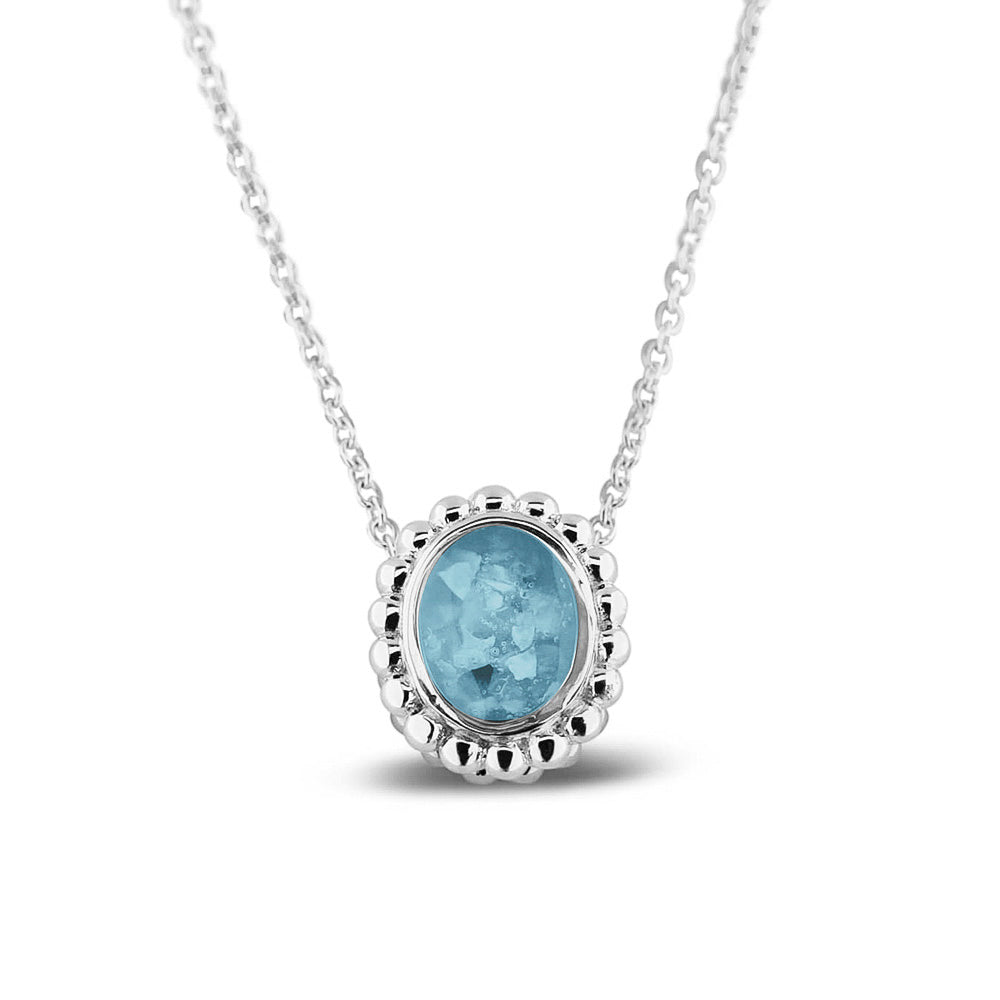 Ashanger, gedenksieraad, waar as en haar in verwerkt wordt.baby