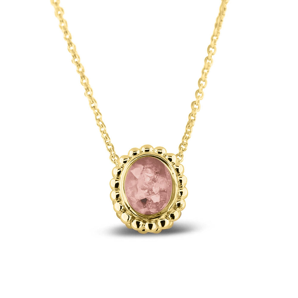 Ashanger, gedenksieraad, waar as en haar in verwerkt wordt.blush