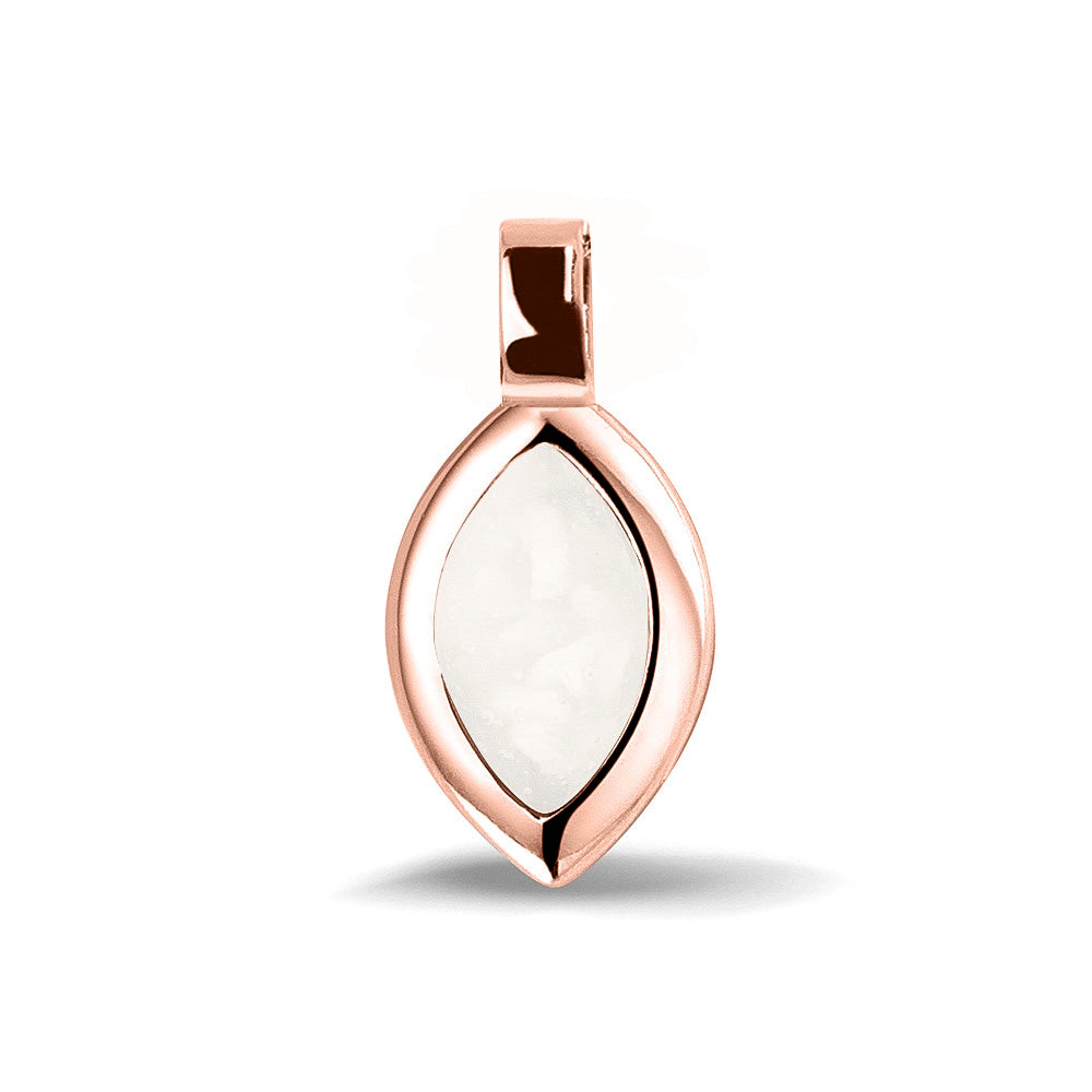 Ashanger, gedenksieraad, waar as en haar in verwerkt wordt. White