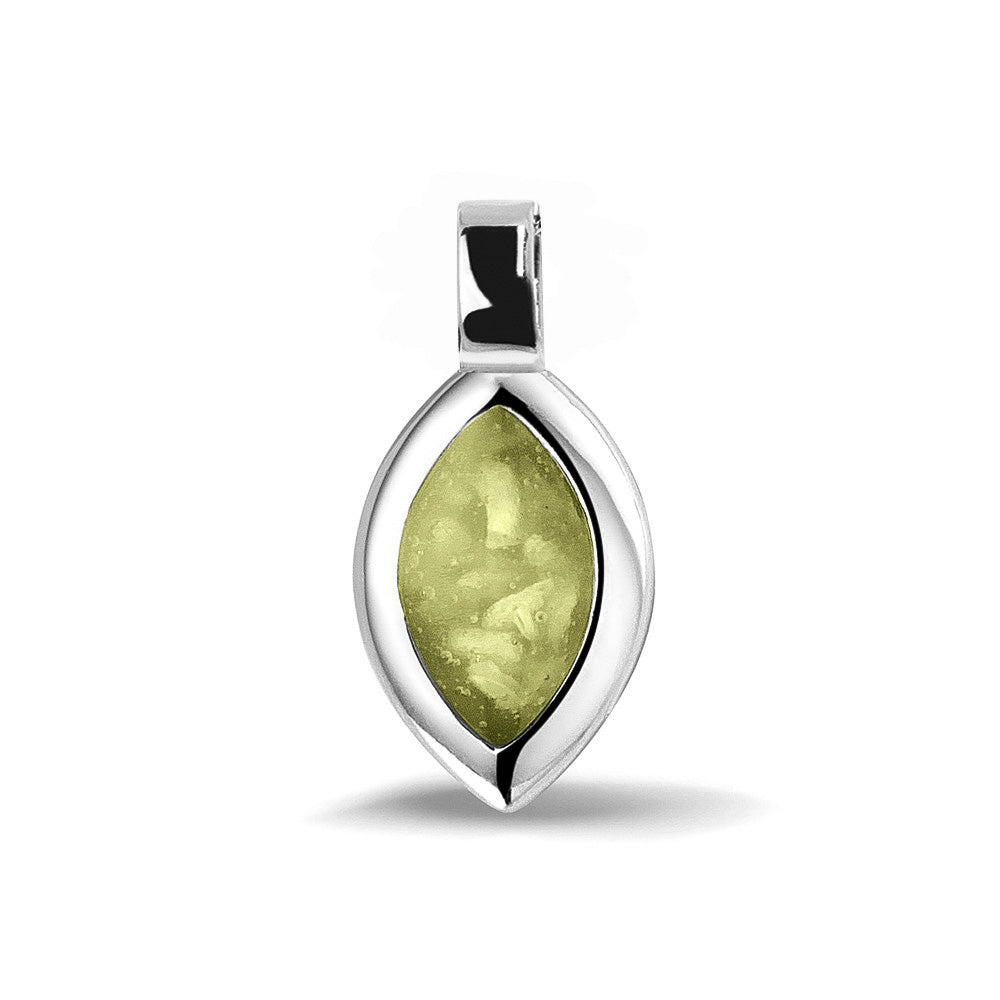 Ashanger, gedenksieraad, waar as en haar in verwerkt wordt. Olive