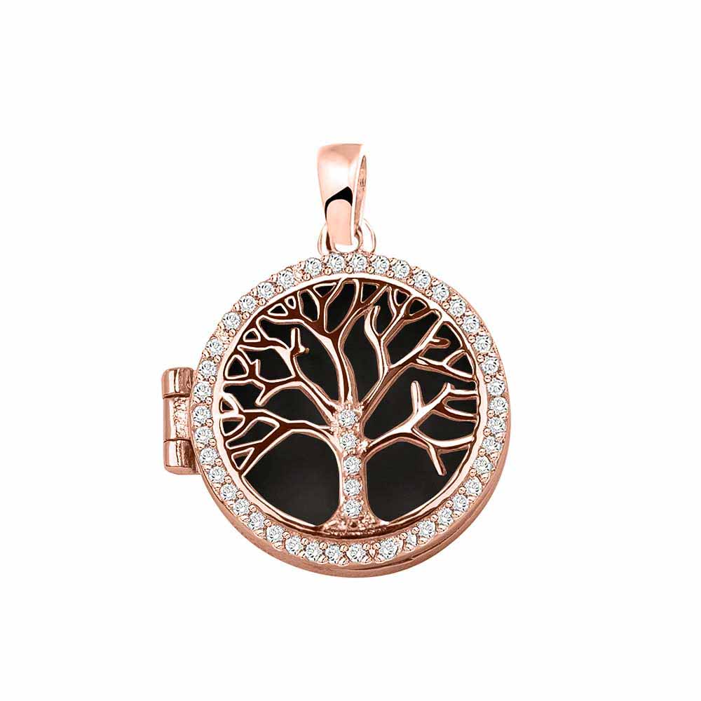 Ashanger levensboom, waar as en haar in verwerkt wordt. Black