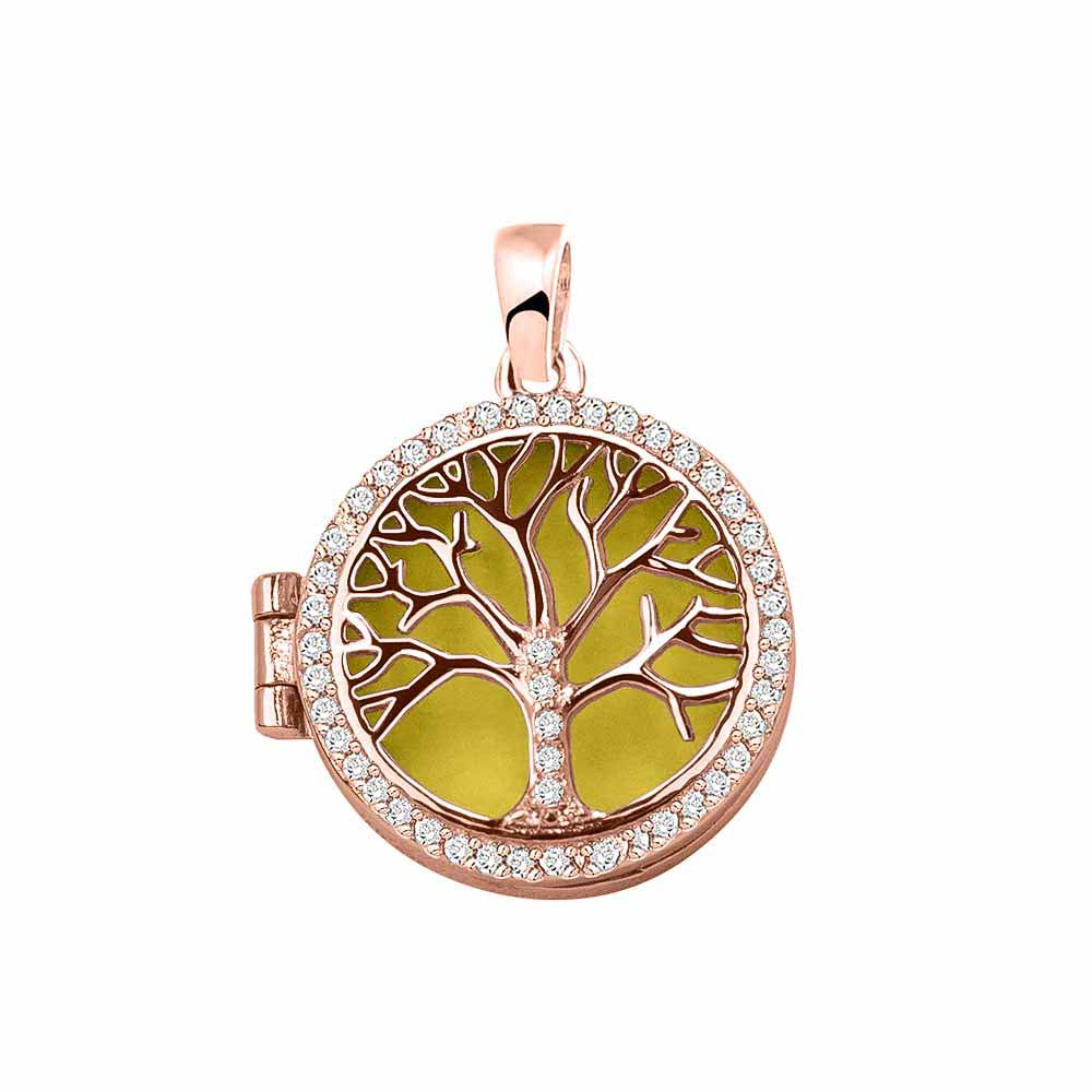 Ashanger levensboom, waar as en haar in verwerkt wordt. Yellow