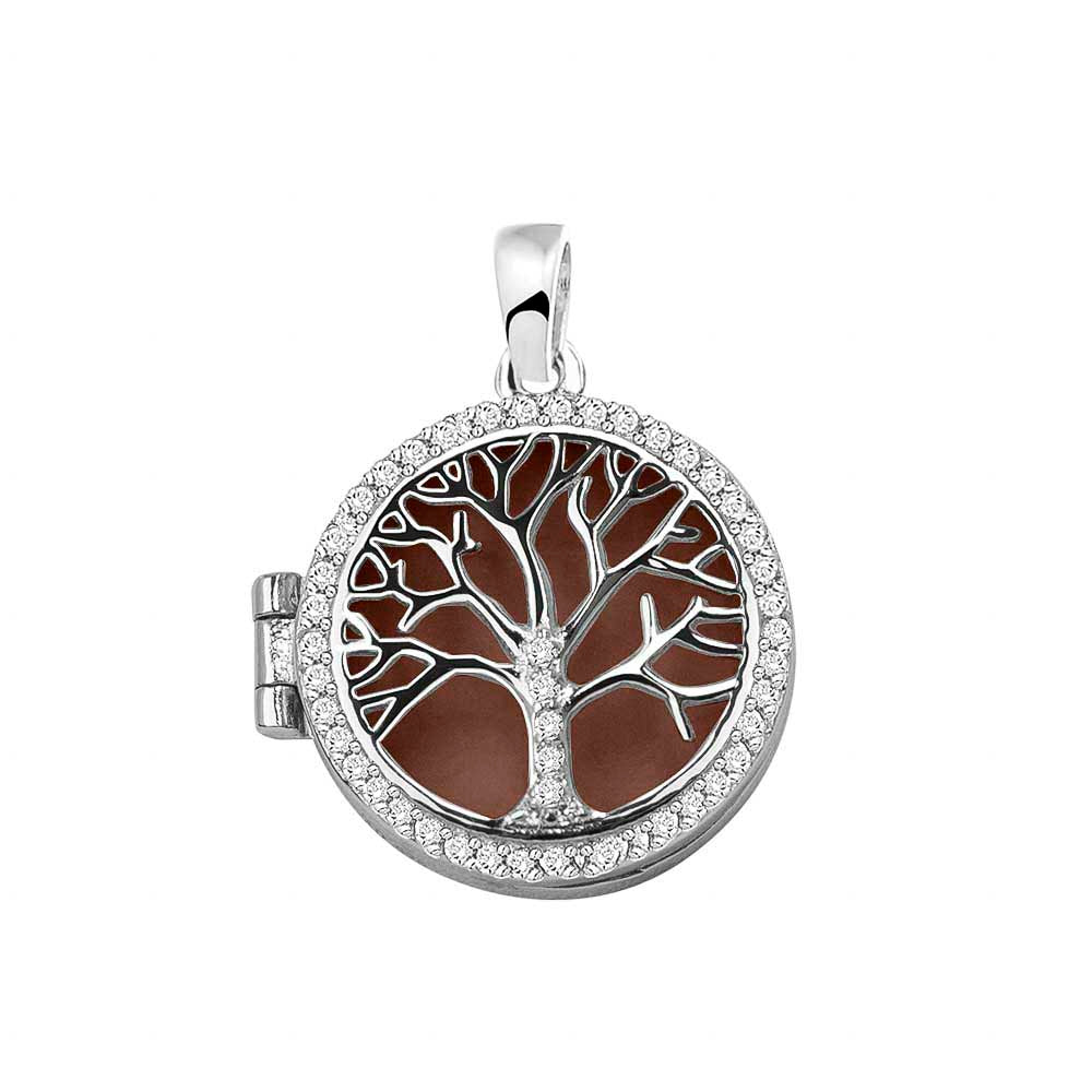 Ashanger levensboom, waar as en haar in verwerkt wordt. Brown