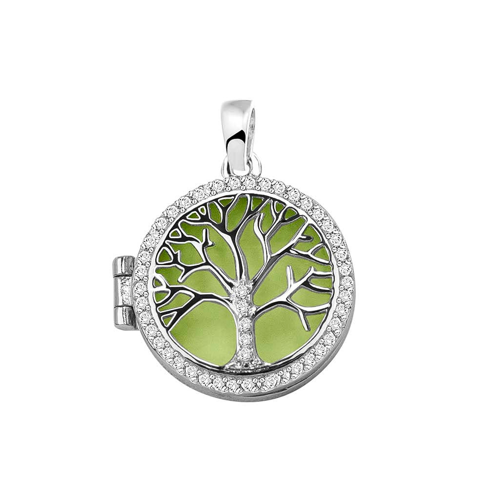 Ashanger levensboom, waar as en haar in verwerkt wordt. Green