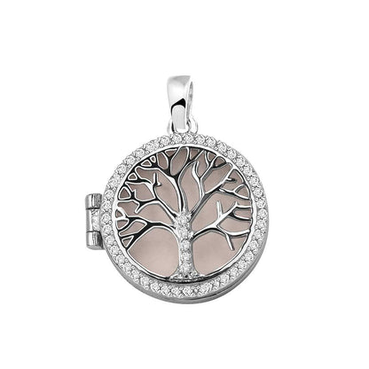 Ashanger levensboom, waar as en haar in verwerkt wordt. Silver