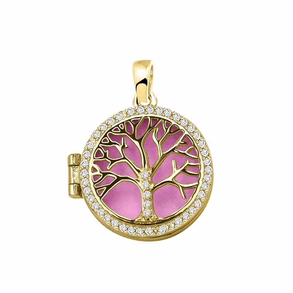 Ashanger levensboom, waar as en haar in verwerkt wordt. Fluo