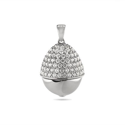 Ashanger Fabergé ei, waar as en haar in verwerkt wordt