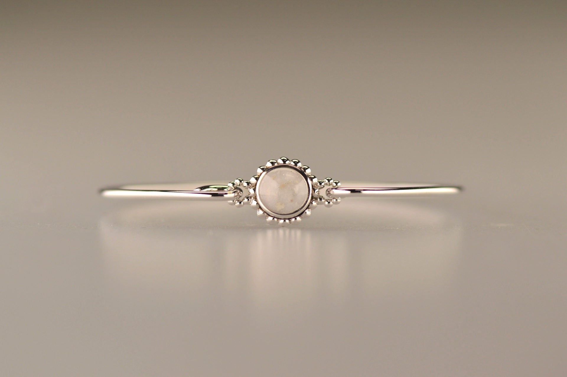 Geelgouden as armband met as, haar of moedermelk. Alle