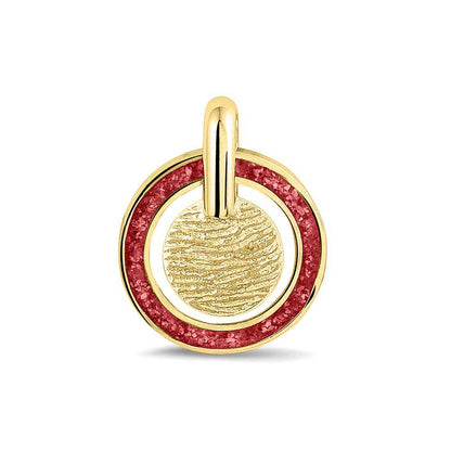 Hanger voorzien van een vingerafdruk uit collectie gedenksieraden. Red