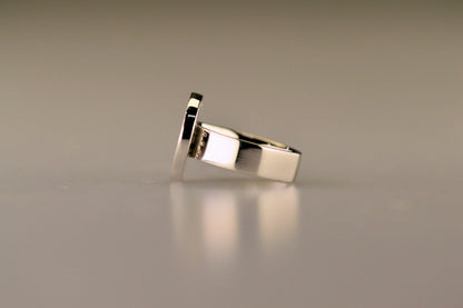 Ring met vingerafdruk