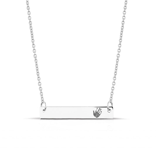 Hanger met vingerafdruk