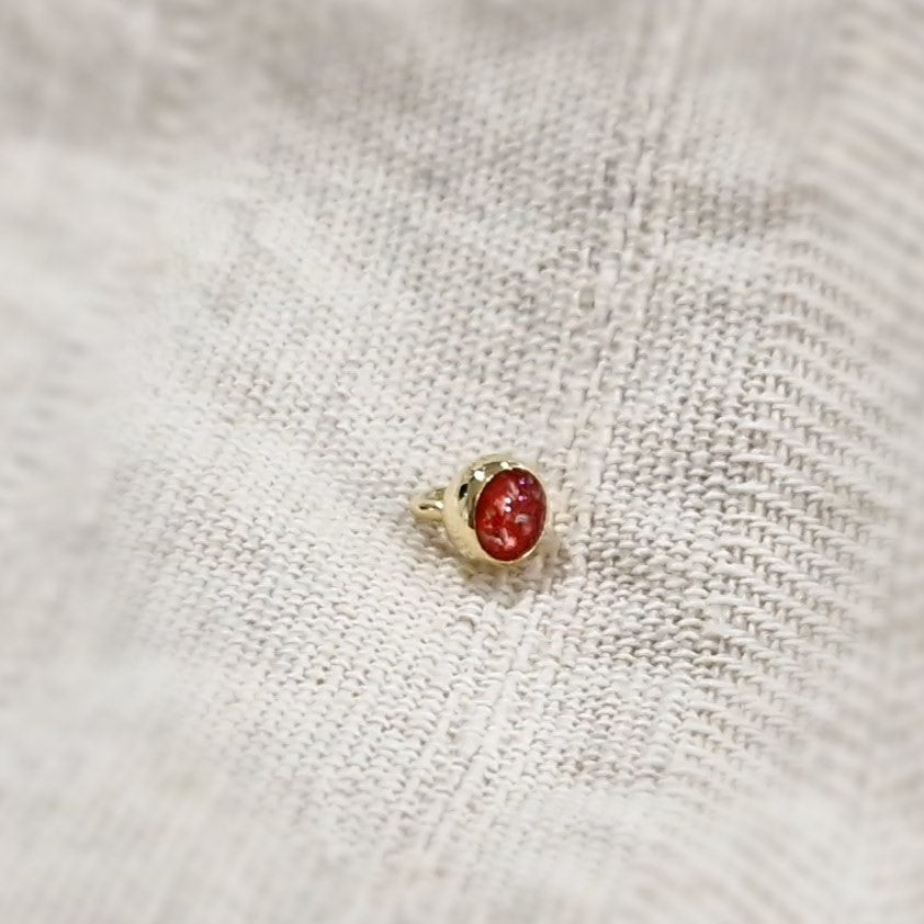 Subtiele charm als gedenksieraad gevuld met as, haar of moedermelk, alle