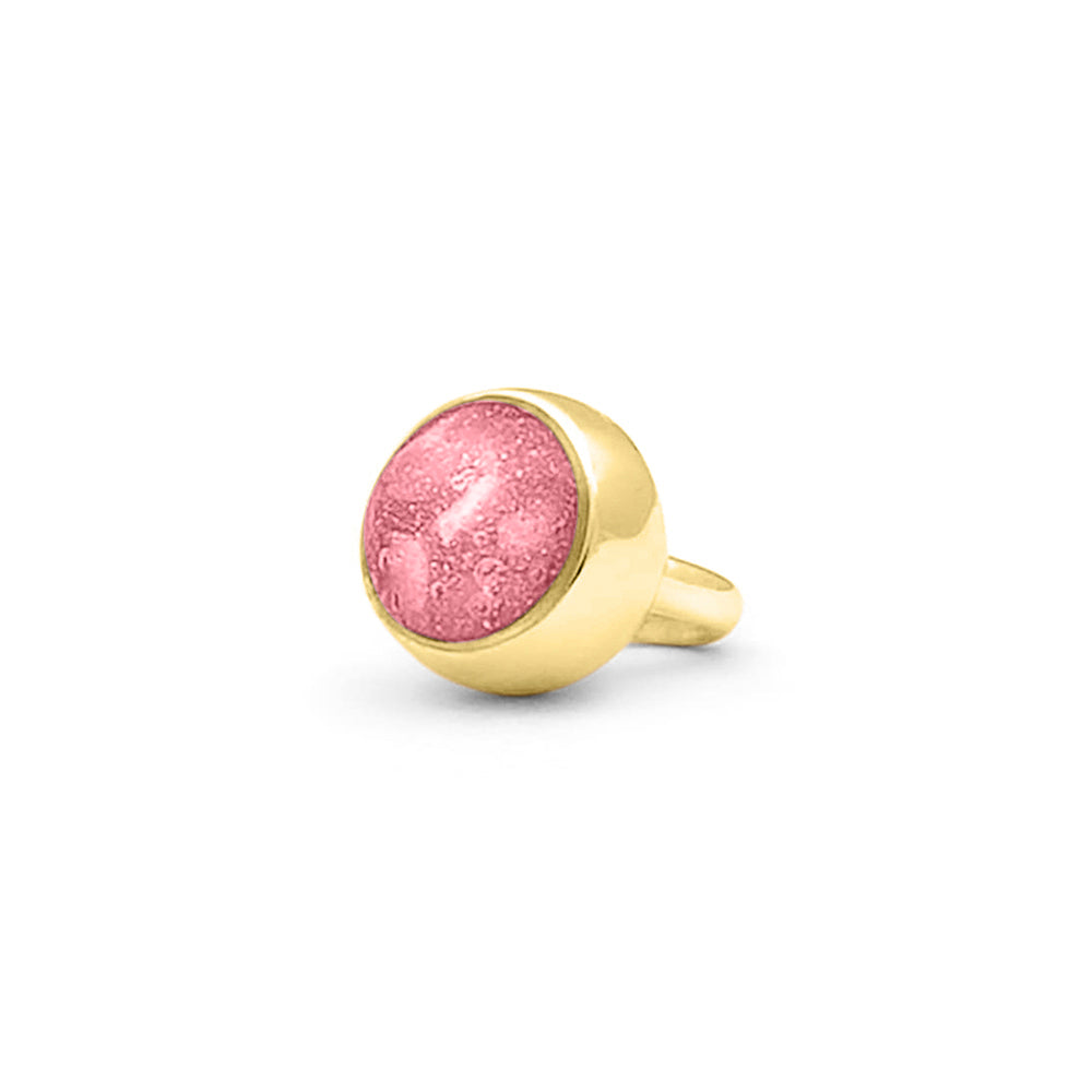 Subtiele charm als gedenksieraad gevuld met as, haar of moedermelk. Soft