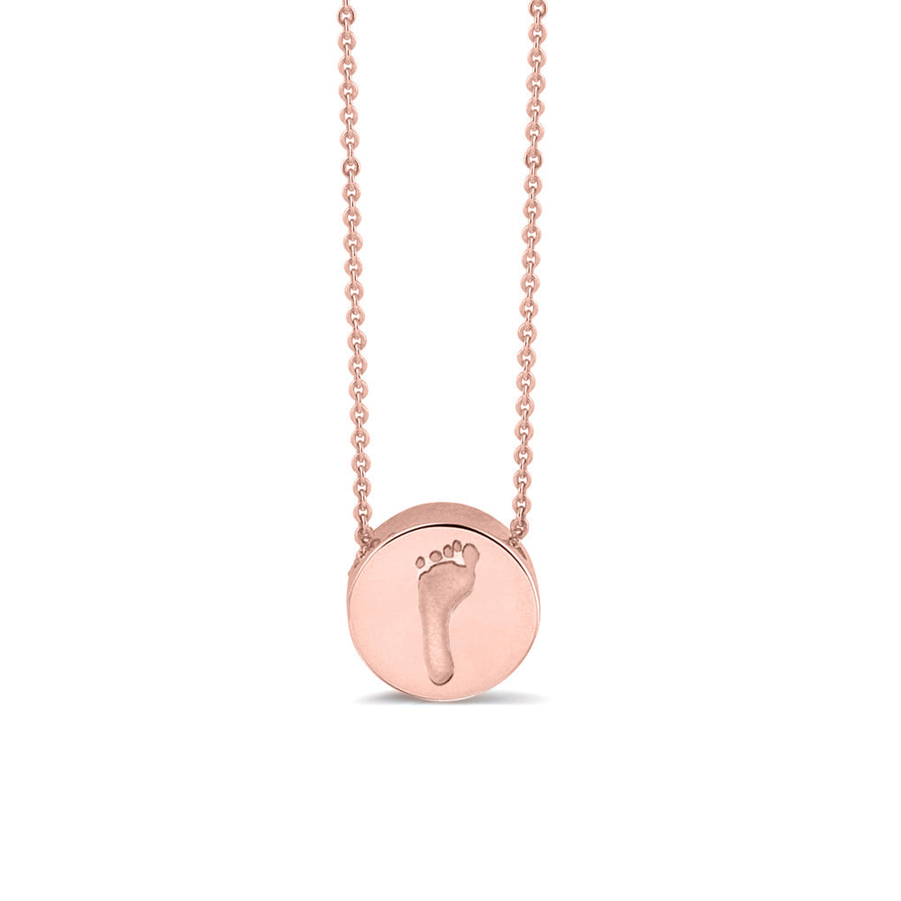 Ashanger rond, gedenksieraad, waar as en haar in verwerkt wordt. Roségoud