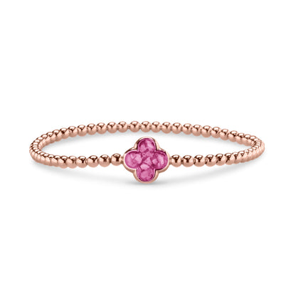 Flexibele as armband met compartiment voor as of haar, gedenksieraden. Soft