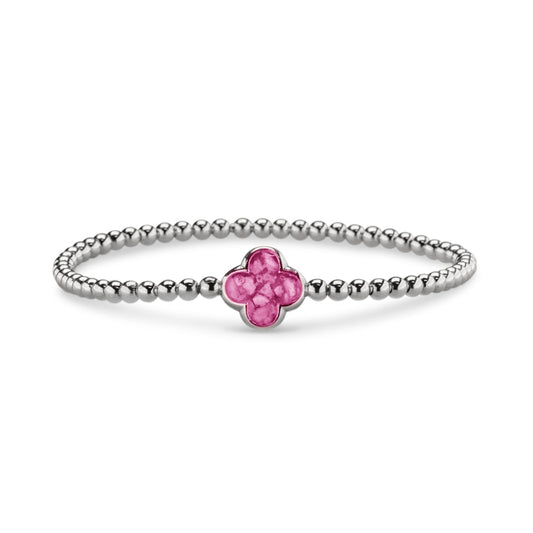 Flexibele as armband met compartiment voor as of haar, gedenksieraden. Soft