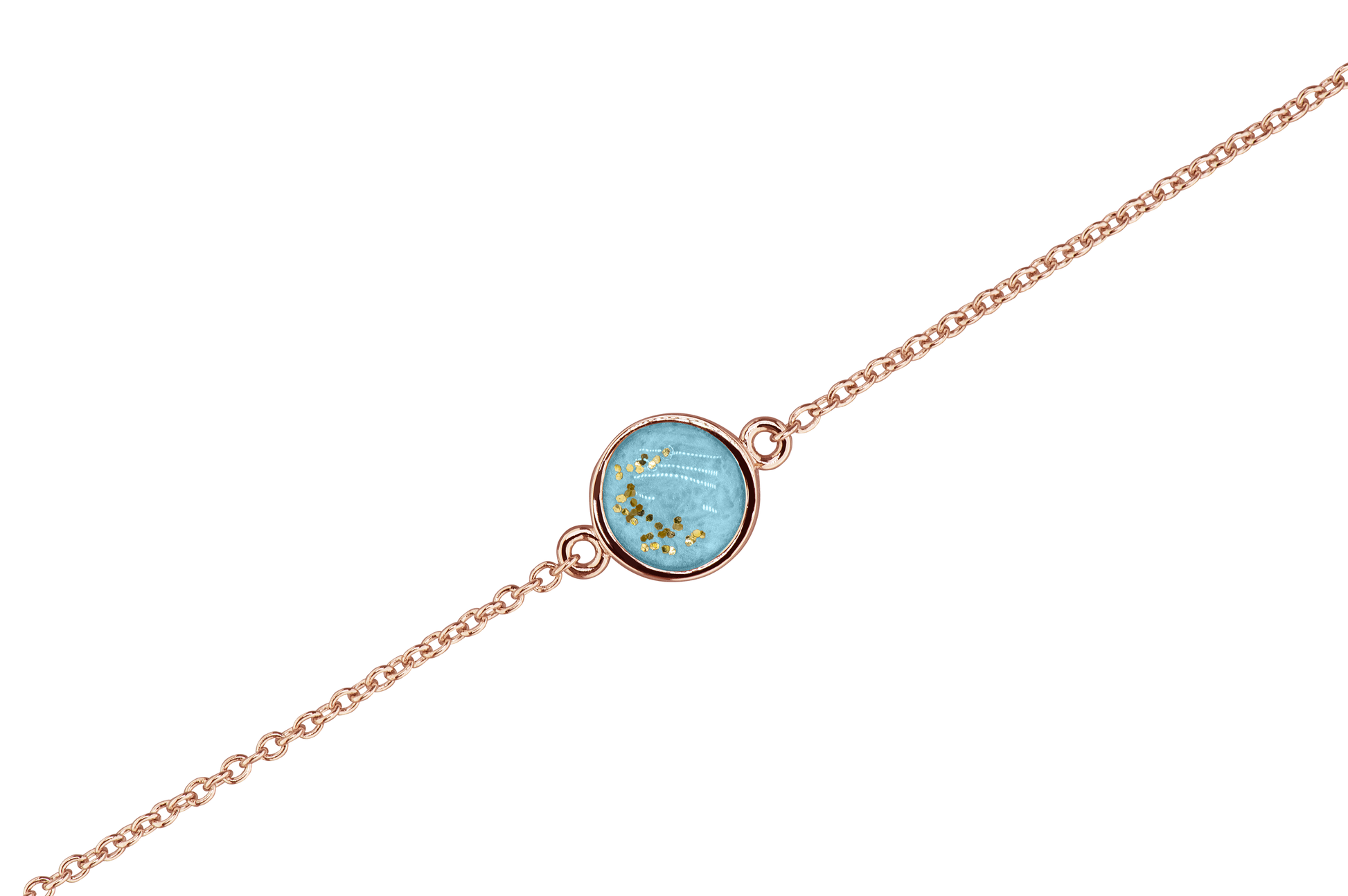 As armband met rondje als compartiment in het midden aan de voorzijde. Baby