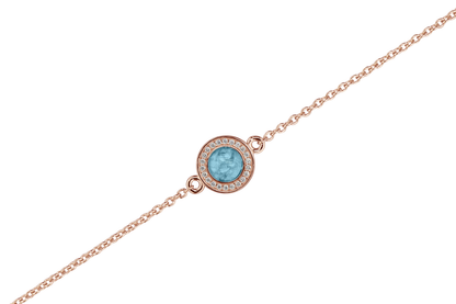 As armband met rondje als compartiment in het midden aan de voorzijde. baby