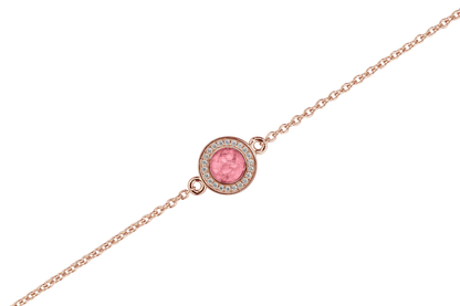 As armband met rondje als compartiment in het midden aan de voorzijde. Soft
