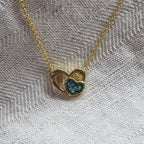 Ashanger hart, gedenksieraad, waar as en haar in verwerkt wordt.alle