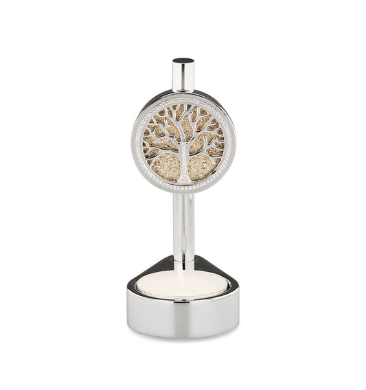 RVS mini urn levensboom, collectie gedenksieraden