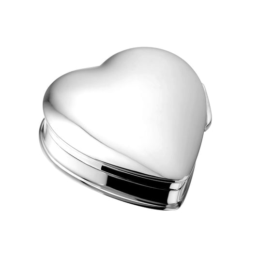 Zilveren mini urn hartvormig als gedenksieraad