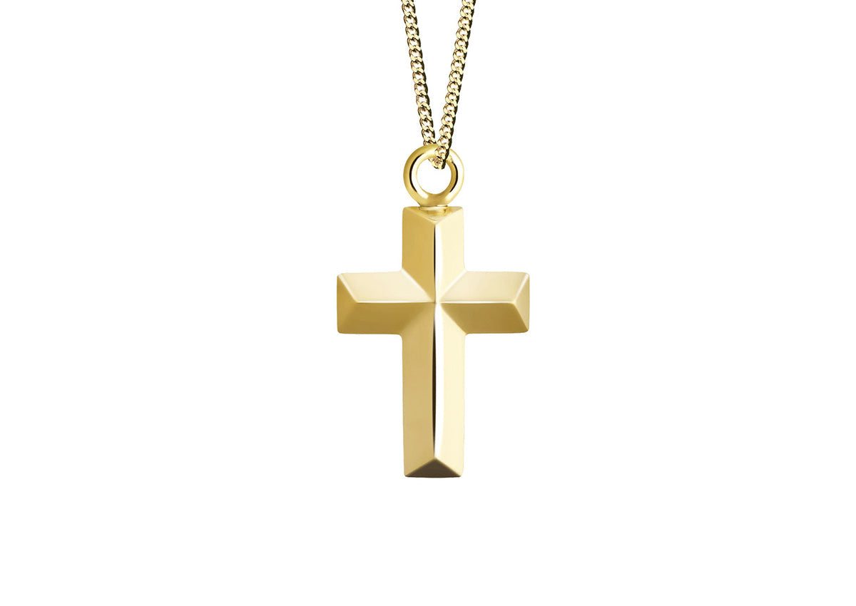 Ashanger kruisje is geschikt om as en ook haar in te verwerken