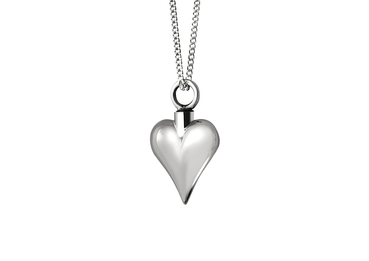 Assieraad hart is geschikt om as en ook haar in te verwerken