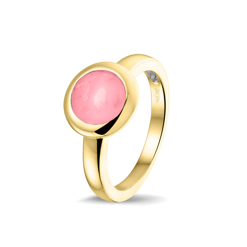 Gedenksieraad, gladde ring 3 mm waar aan de bovenzijde zichtbaar as of haar (of eventueel melktandjes of moedermelk) verwerkt wordt. Soft