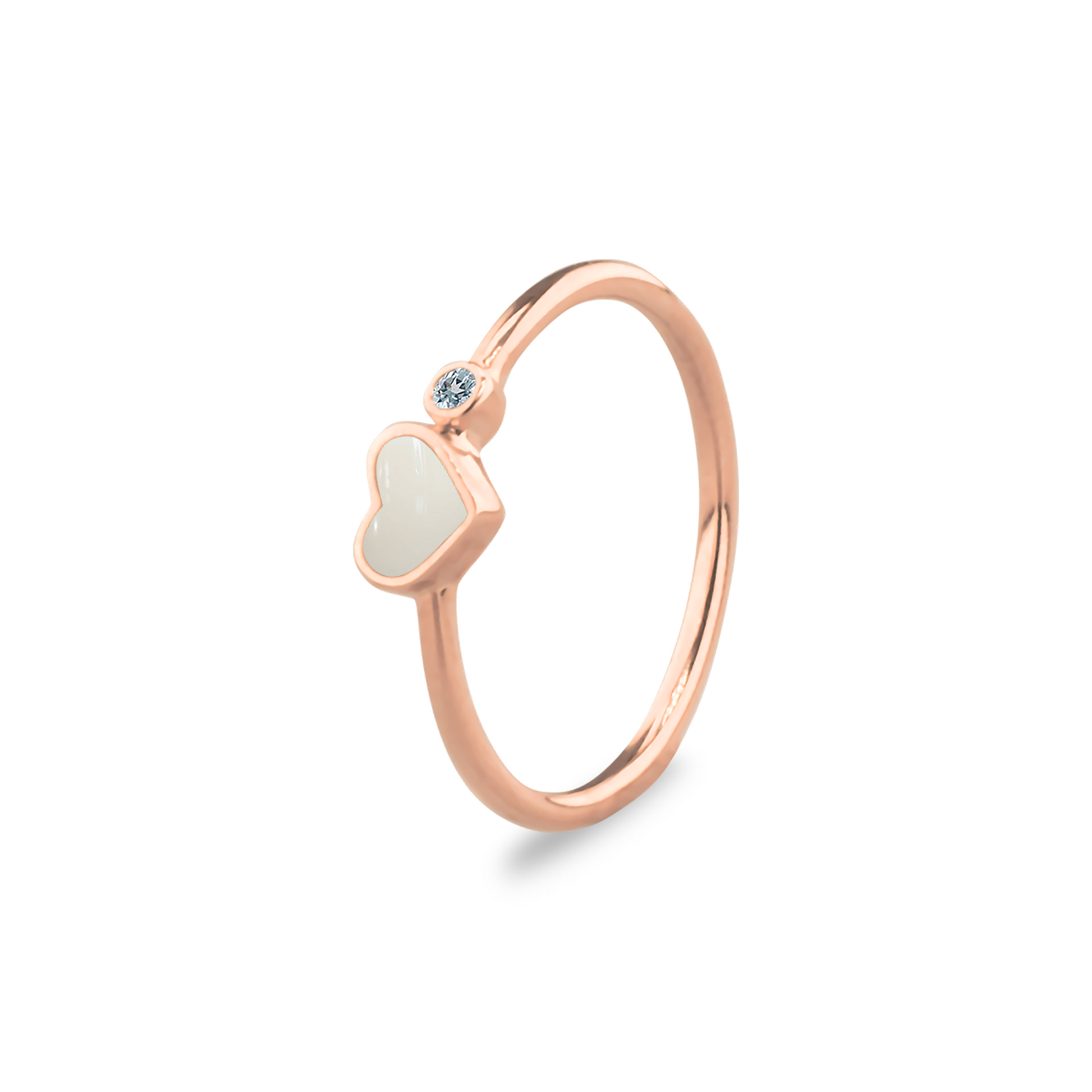 Gedenksieraad waarin een geboortesteen geplaatst wordt naar keuze. Het hartje van 6 mm wordt zichtbaar gevuld met as,haar of moedermelk. Maart