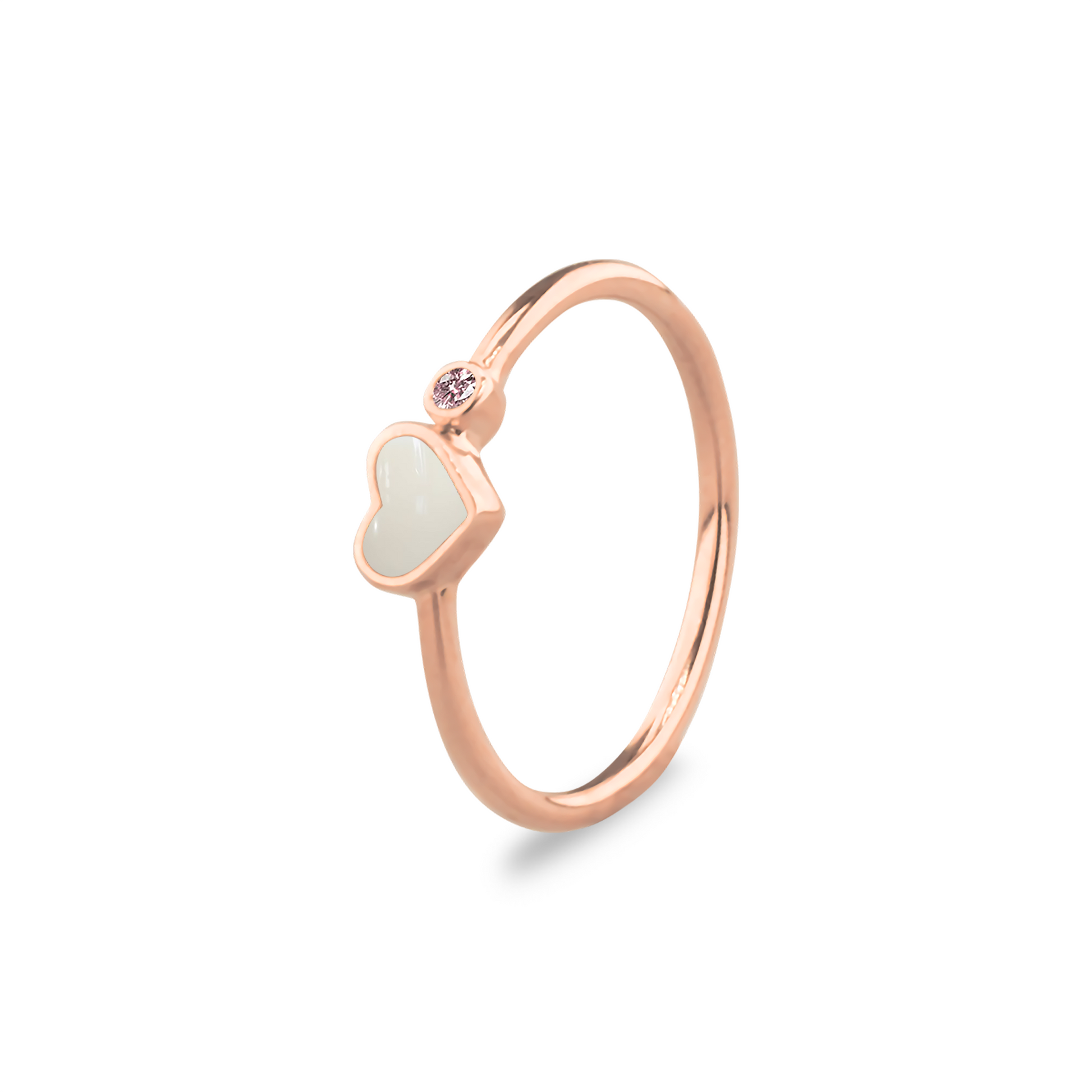 Gedenksieraad waarin een geboortesteen geplaatst wordt naar keuze. Het hartje van 6 mm wordt zichtbaar gevuld met as,haar of moedermelk. Oktober