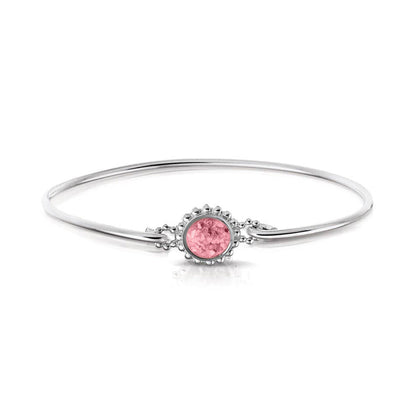 Roségouden as armband met as, haar of moedermelk. Soft
