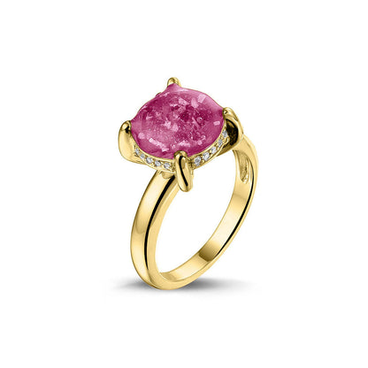 Gedenksieraad, asring 3 mm waar aan de bovenzijde zichtbaar as of haar verwerkt wordt, rondom aan de zijkant gezet met zirkonia's of diamanten naar keuze. Fluo