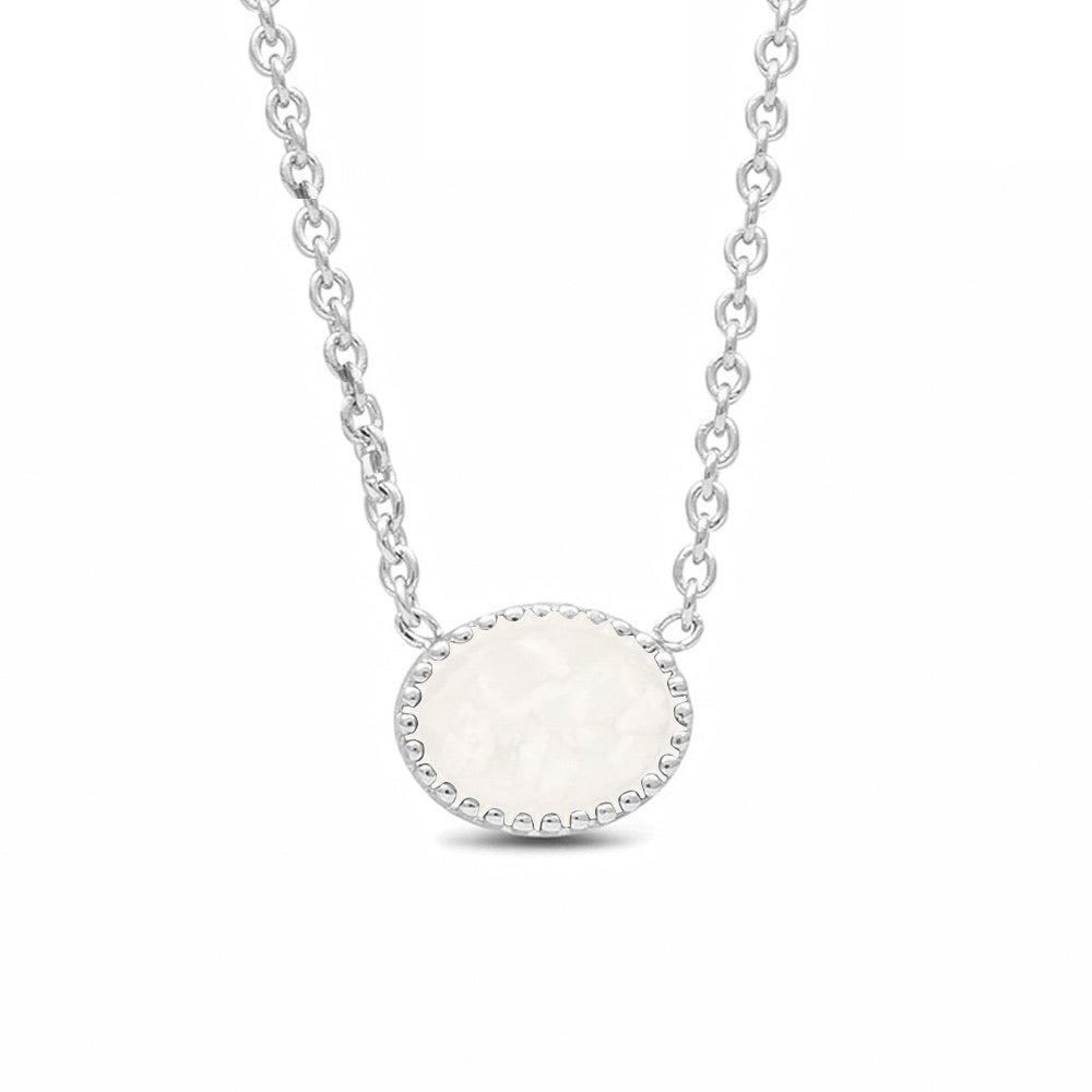 Ashanger, gedenksieraad, waar as en haar in verwerkt wordt. White