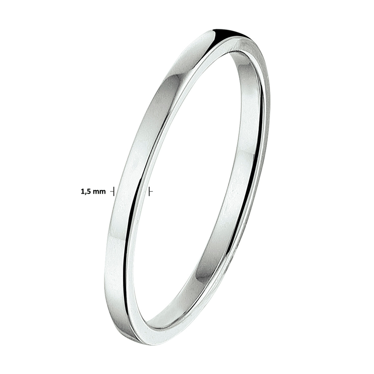 Stijlvolle aanschuifring die gedragen wordt in combinatie met andere ringen uit de collectie gedenksieraden.alle