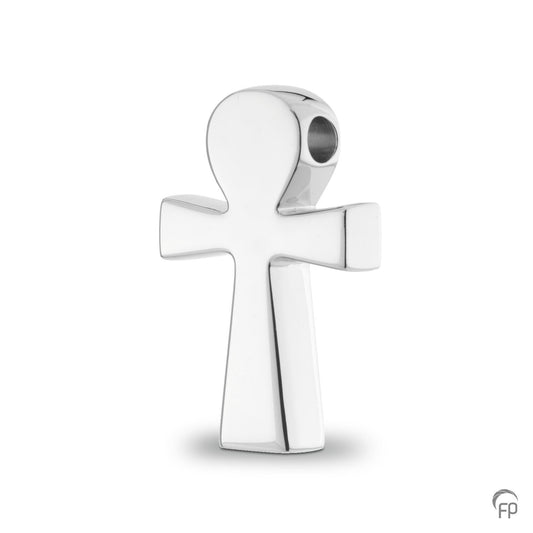 Hanger kruis, de ashangers uit deze collectie gedenksieraden zijn zelf te vullen en te bestellen in zilver 925 sterling, geelgoud en witgoud. 