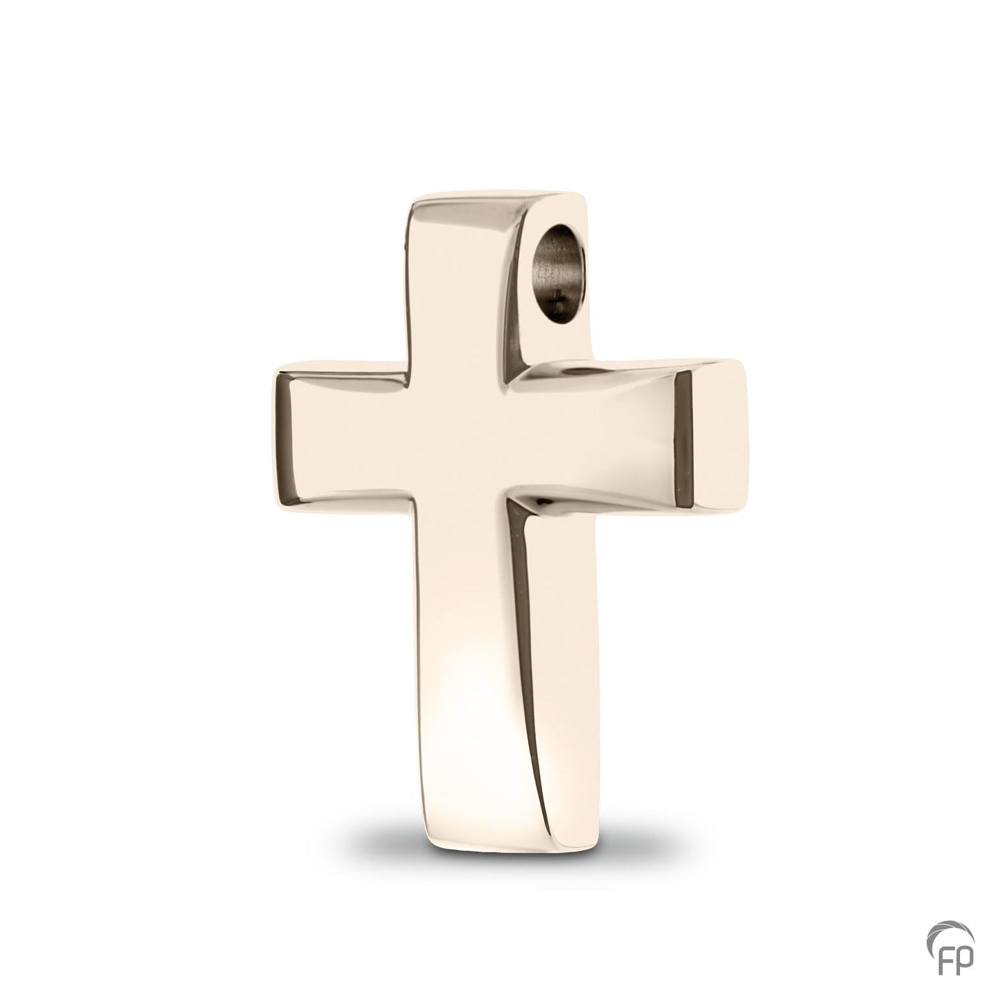 Hanger kruis, de ashangers uit deze collectie gedenksieraden zijn zelf te vullen en te bestellen in zilver 925 sterling, geelgoud en witgoud.