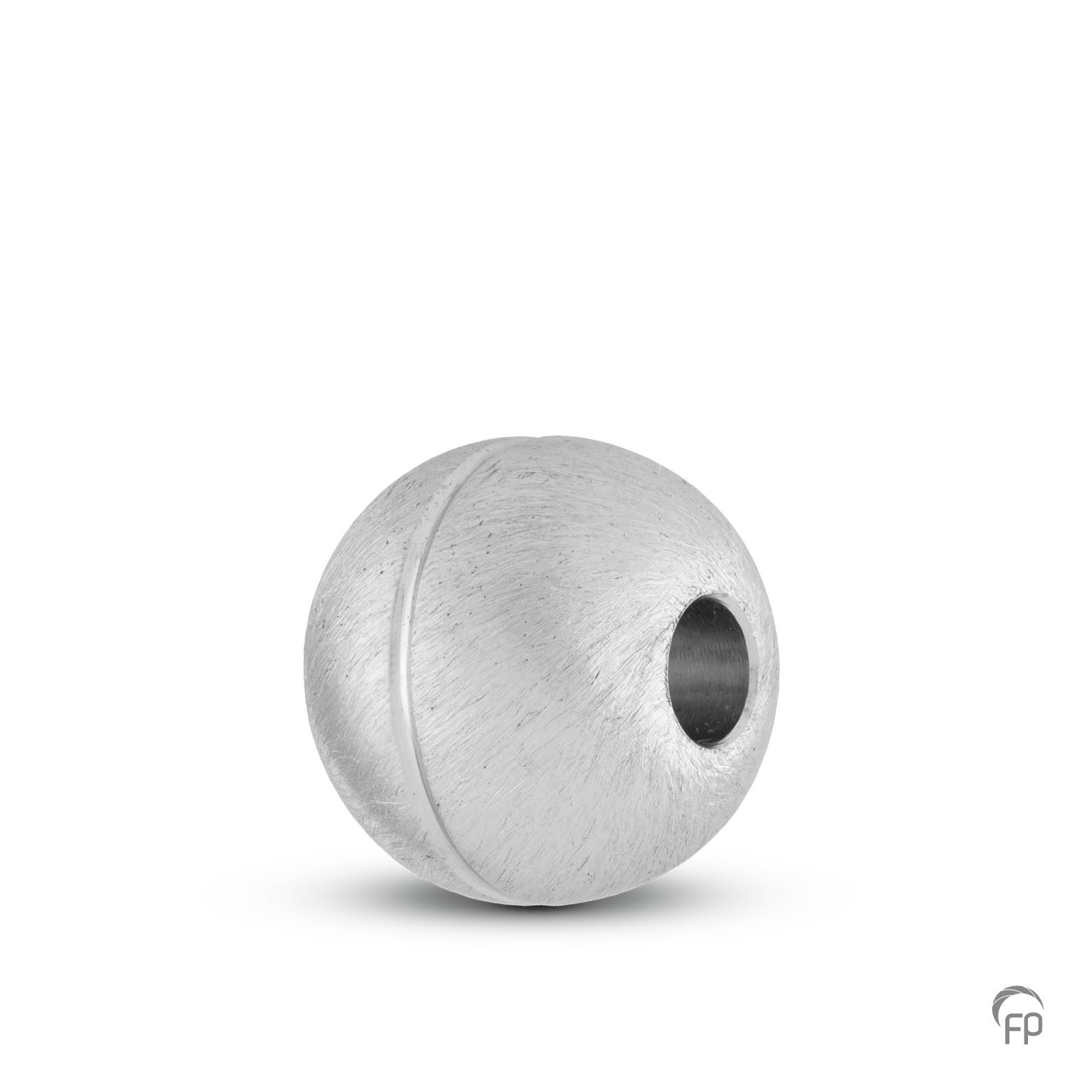 Bolvormige hanger, de ashangers uit deze collectie gedenksieraden zijn eenvoudig zelf te vullen en te bestellen in zilver 925 sterling, geelgoud en witgoud. 